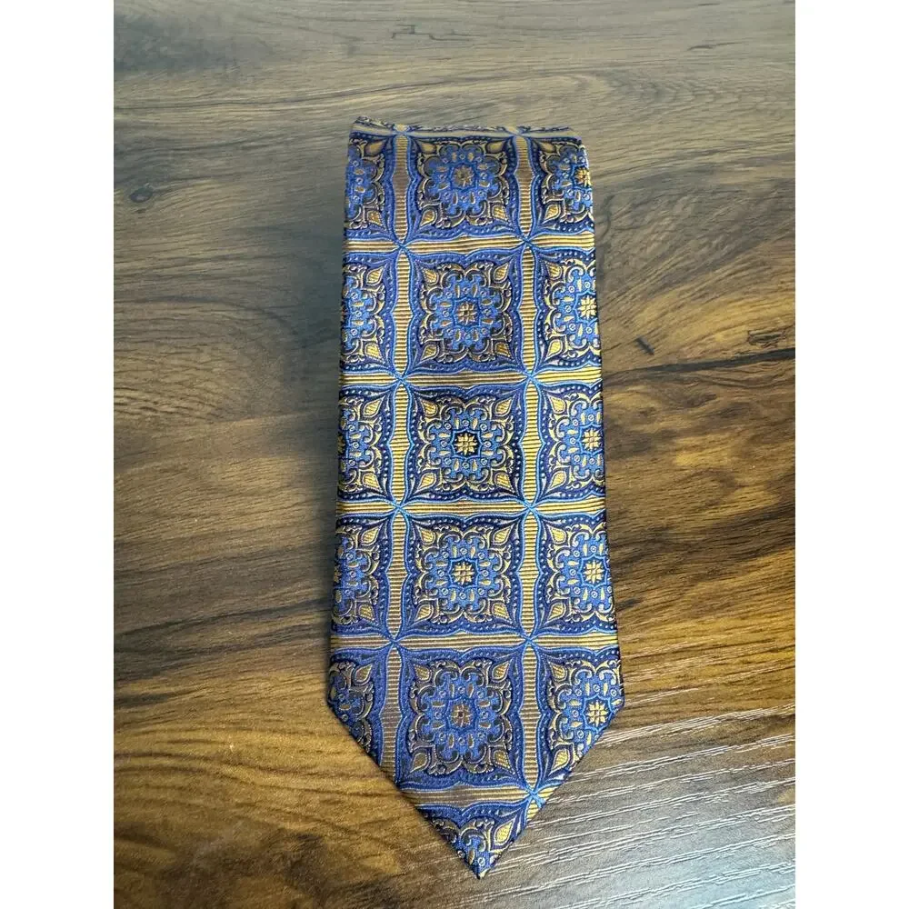 NWT‎ TOM JAMES Executive Collection Silk Necktie Made In Italy  Tie